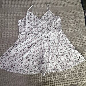 BOOHOO SUMMER FLORAL ROMPER